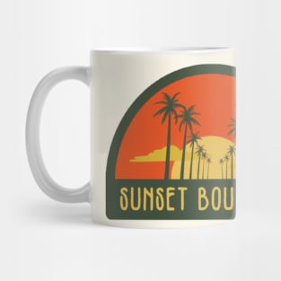 Sunset boulevard Mug